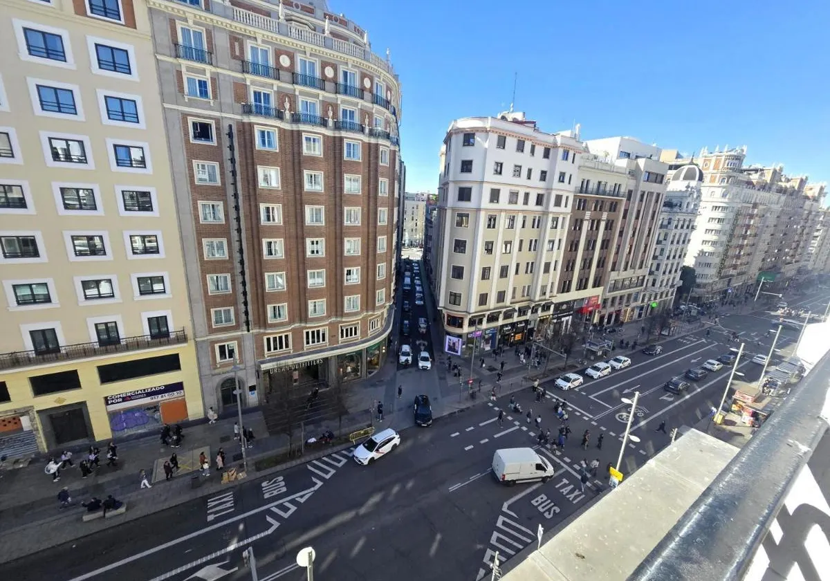 Doble Superior con Supletoria - vistas a Gran Vía